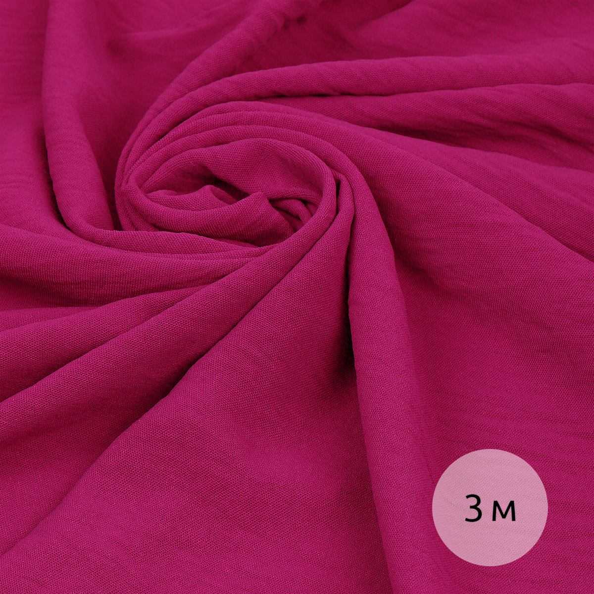 Ткань TBY Лен искусственный Манго фуксия уп.3м - фото 1