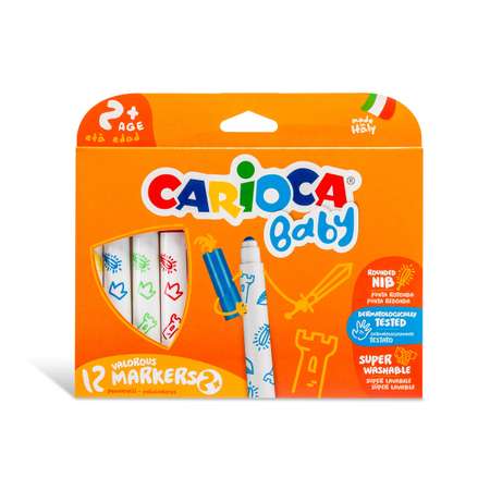 Фломастеры CARIOCA 12 цв.