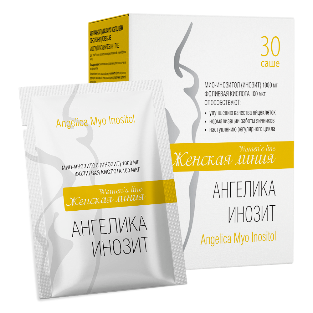 БАД Ангелика Инозит серии Женская линия саше 2 г №30 - фото 1