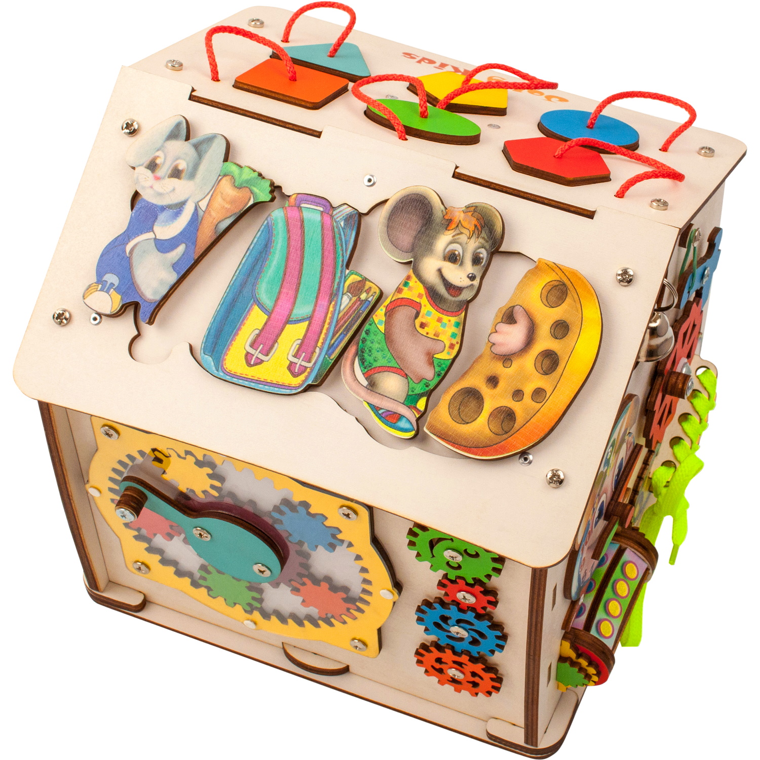 Игрушка Jolly Kids бизиборд - фото 7