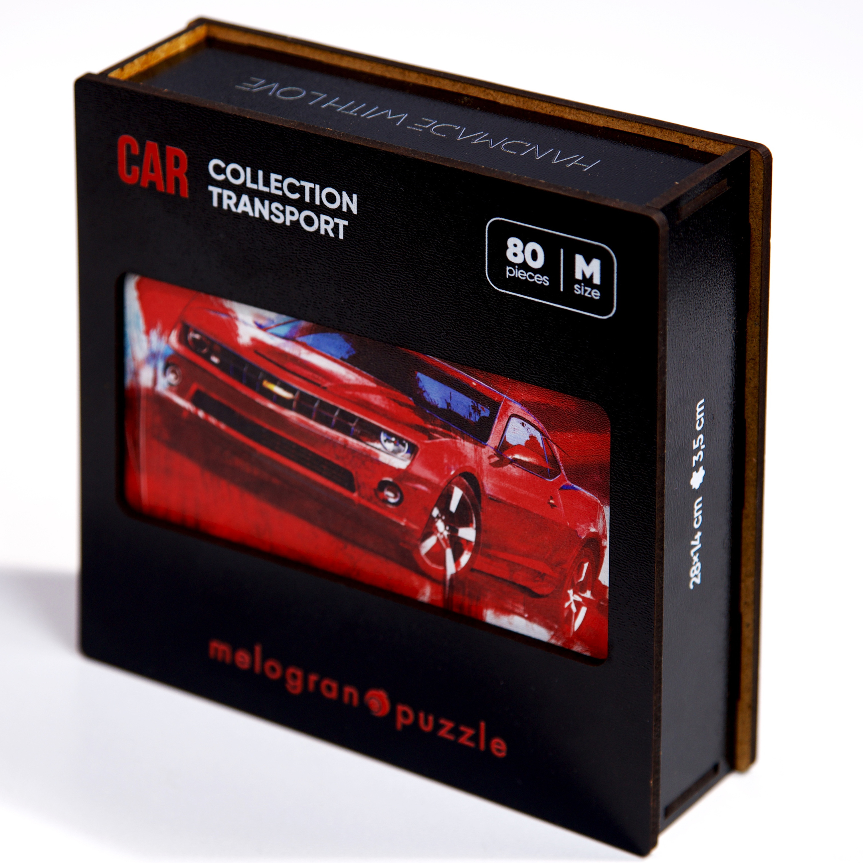 Пазл 1TOY Автомобиль спортивный деревянный - фото 1