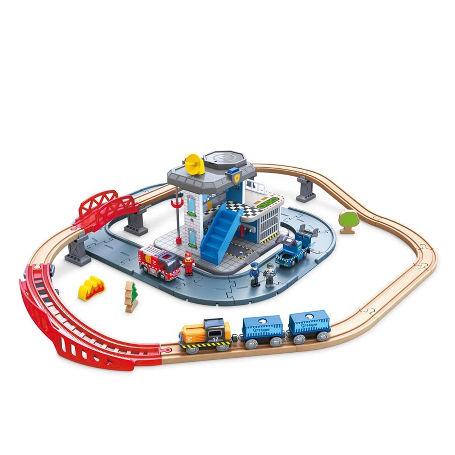Набор железнодорожный Hape E3736_HP - фото 12