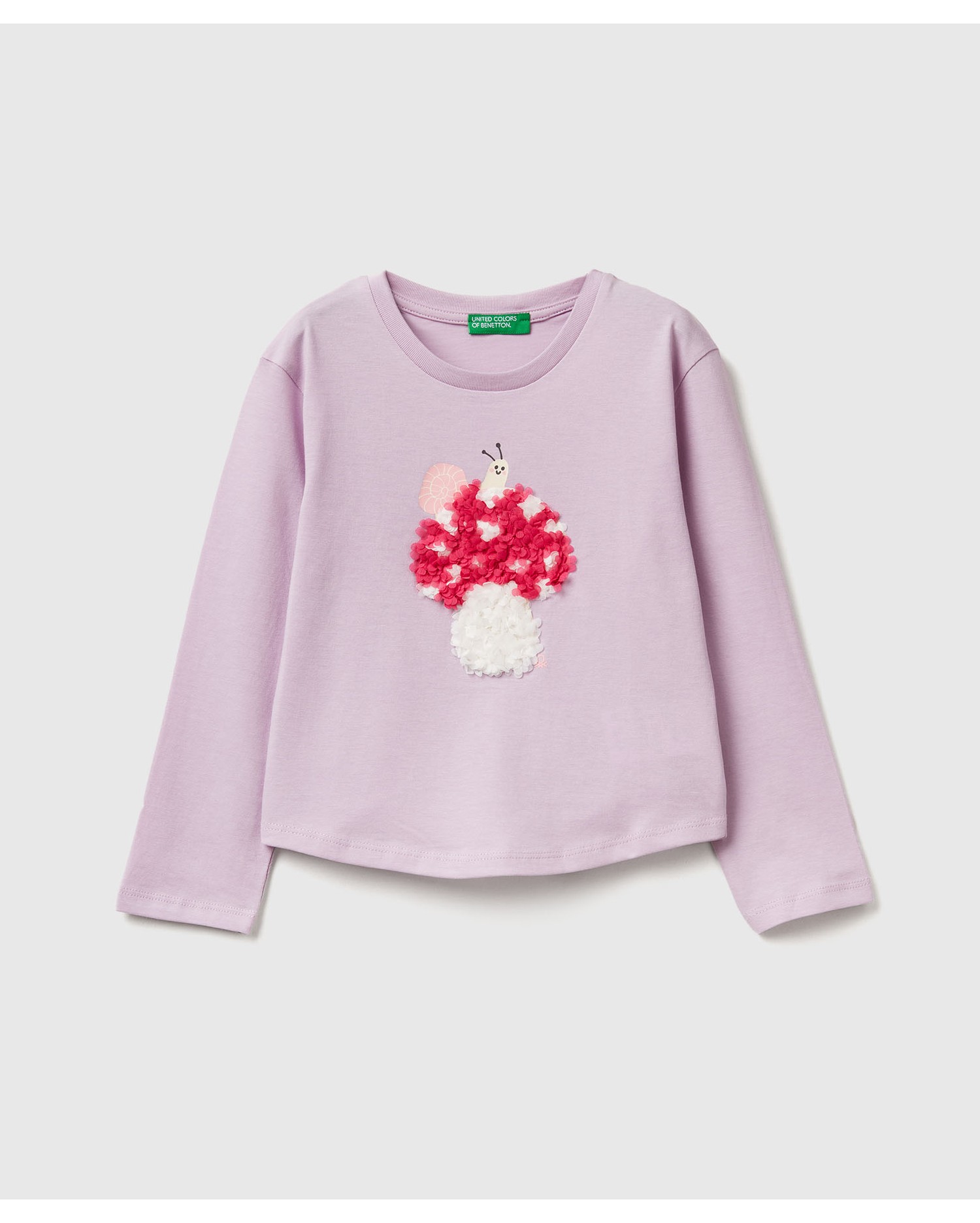 Лонгслив United Colors of Benetton 25A_3I1XG10K8_0W1 - фото 1