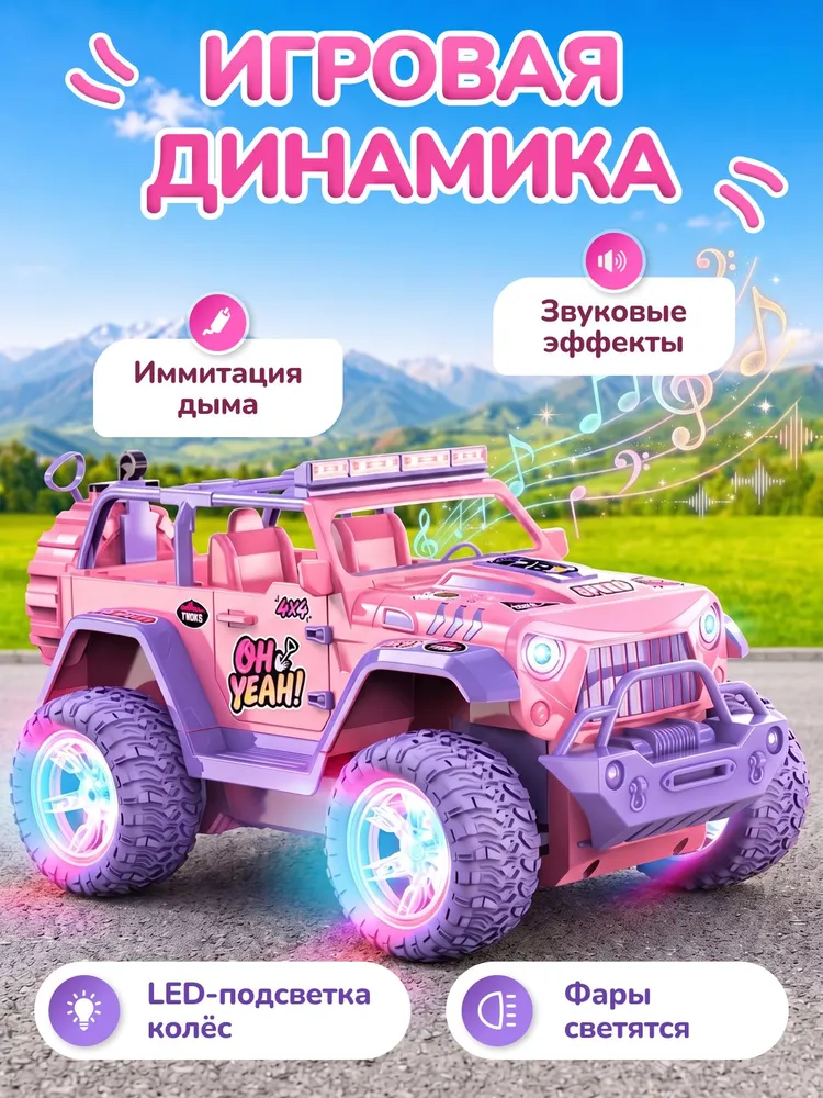 Автомобиль РУ NEEDCARS Джип 1:16 - фото 1