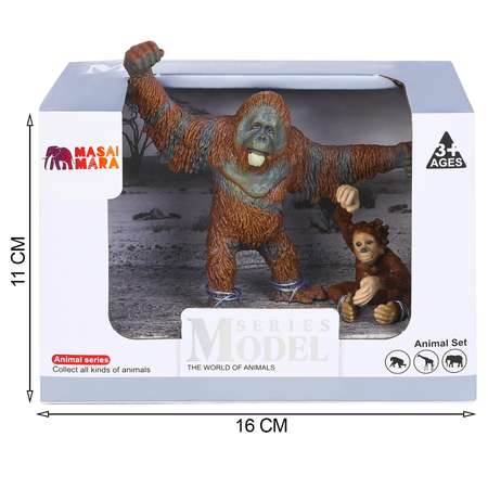 Игровой набор Masai Mara Семья орангутанов