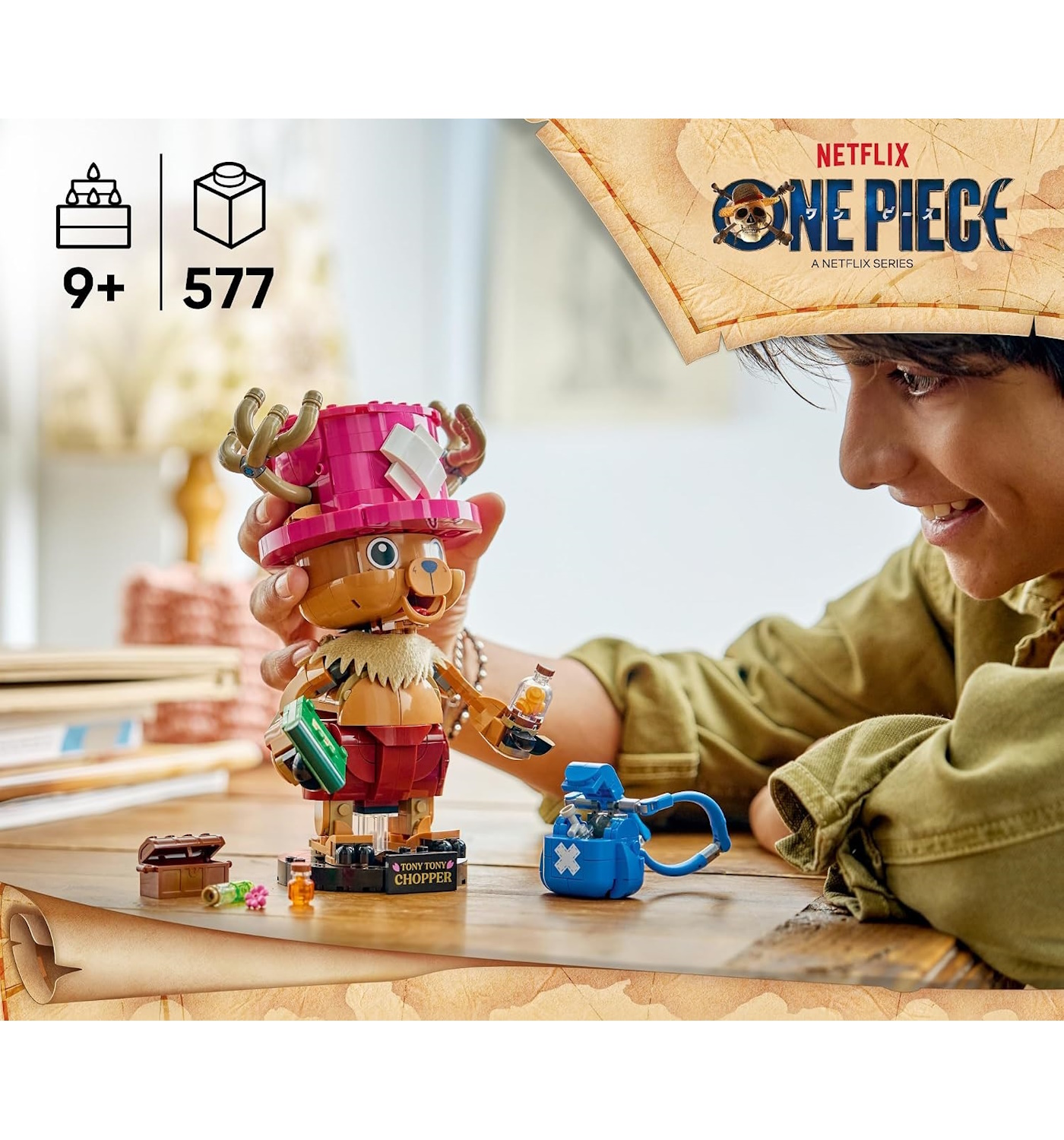 Конструктор LEGO One Piece Тони Тони Чоппер 577 дет. - фото 5