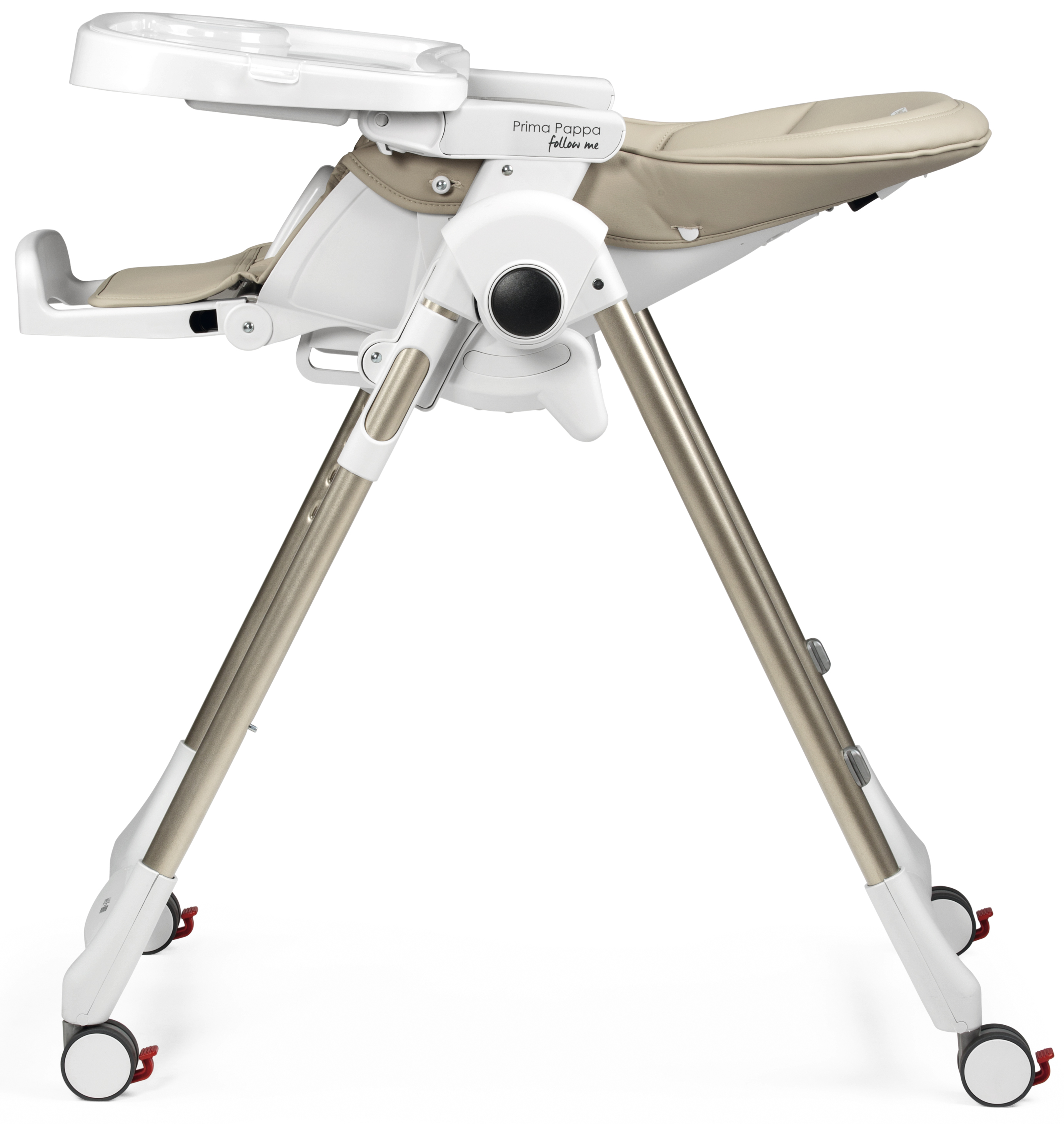 Стульчик для кормления Peg-Perego Prima Pappa Follow Me бежевый - фото 8