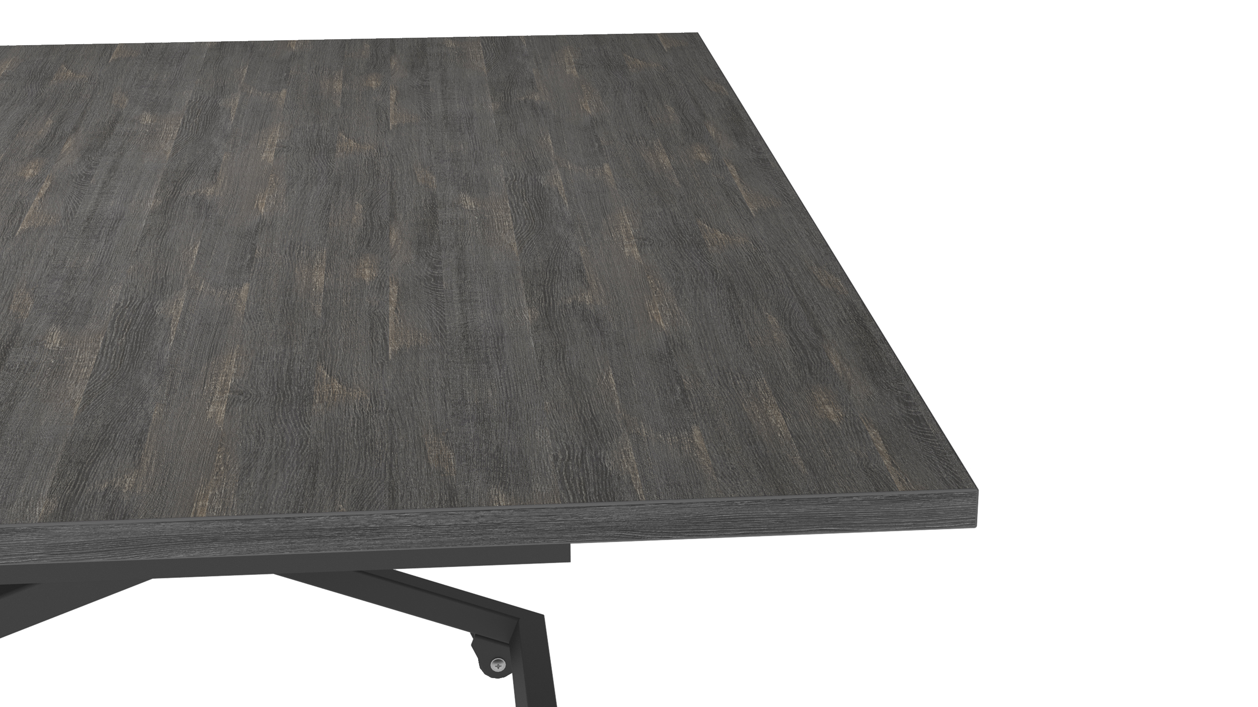 Стол-трансформер КАЛИФОРНИЯ МЕБЕЛЬ Андрэ Loft ЛДСП Интра Черный - фото 17