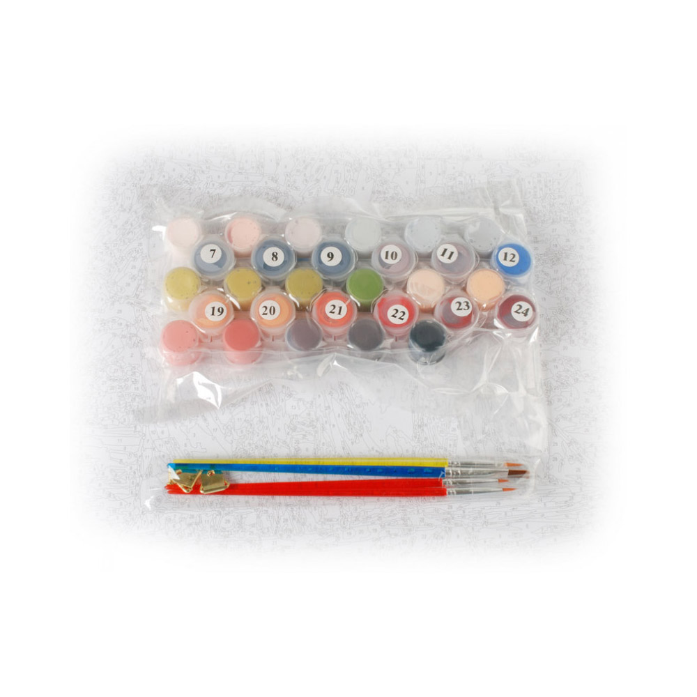 Картина по номерам Белоснежка Франция Бретань Карантек - фото 4