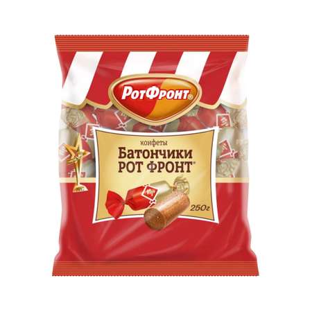 Конфеты РотФронт батончики 250г