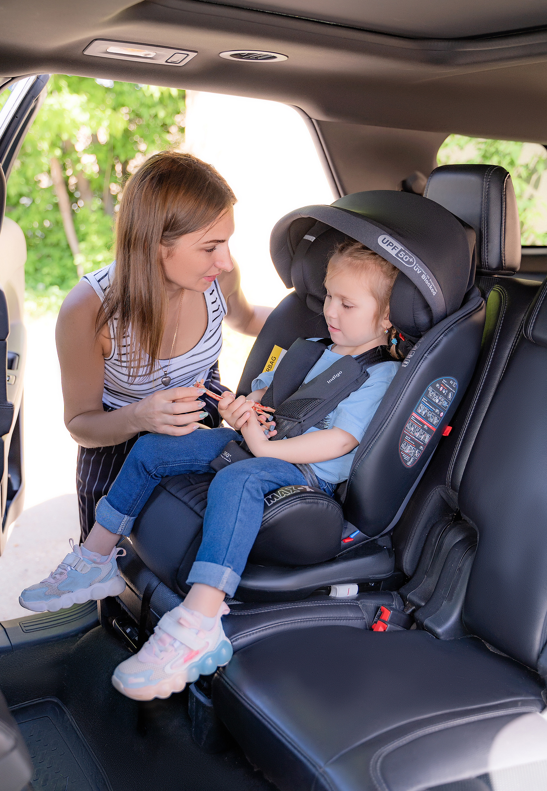 Автокресло Indigo MAX-X черный Isofix 0+/1/2/3 (0-36 кг) черный - фото 30