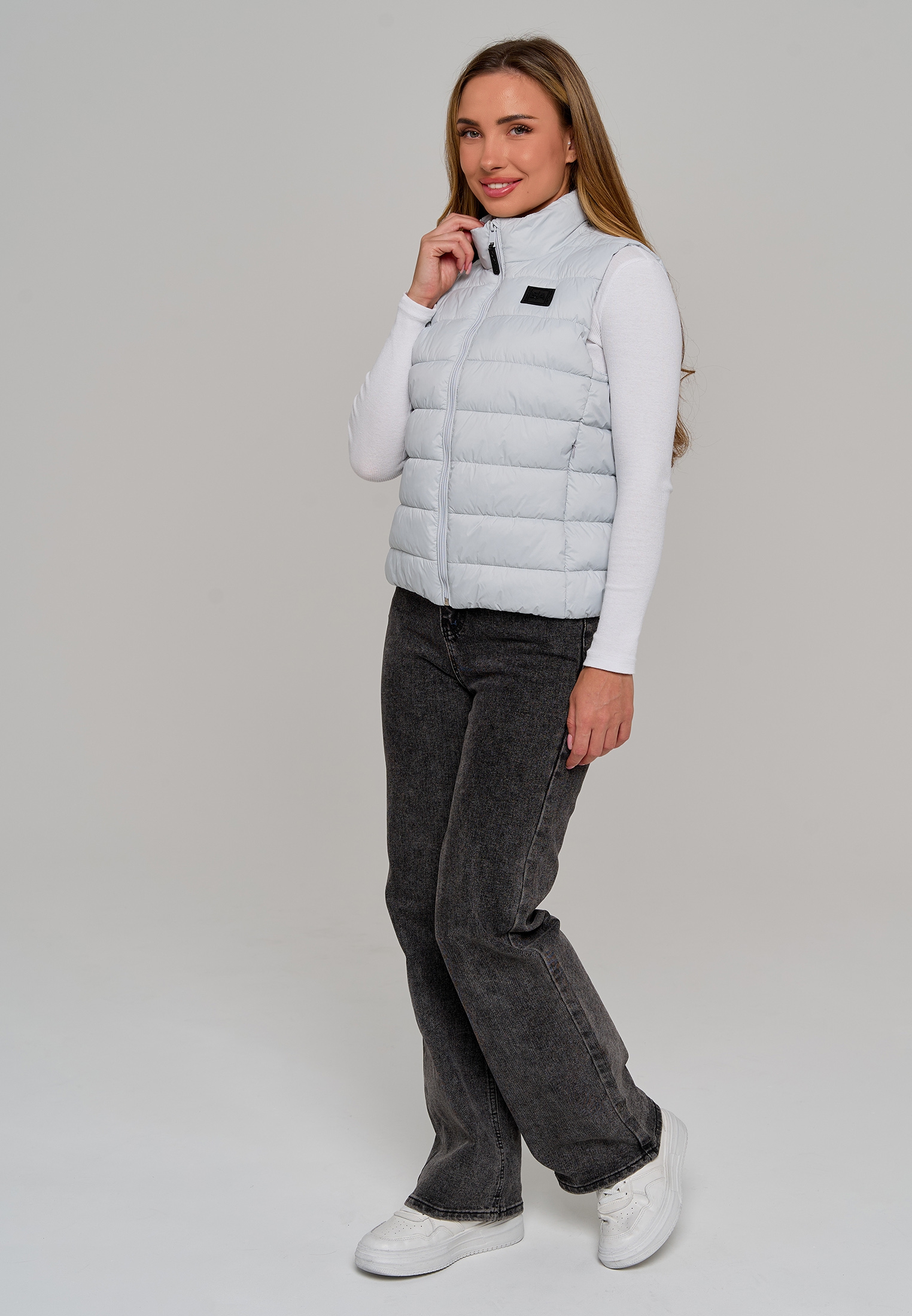 Жилет Stylish AMADEO AV-8508-белый - фото 7