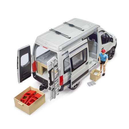 Автомобиль Bruder Mercedes туристический с фигуркой 1:16