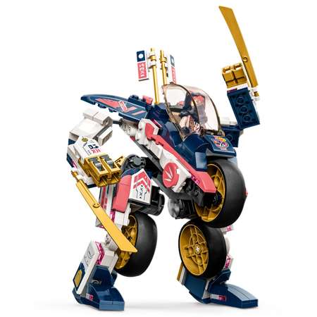 Конструктор LEGO NINJAGO Soras Transforming Mech Bike блочный