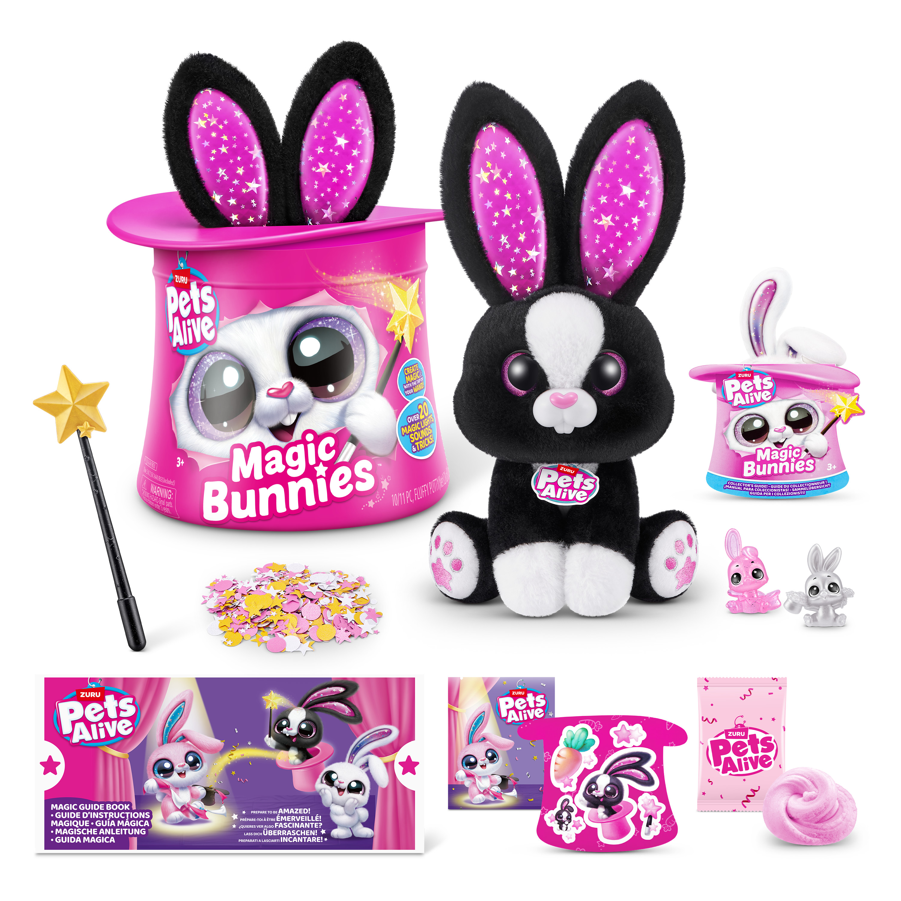 Игрушка мягкая Zuru Pets Alive зайчик - фото 15