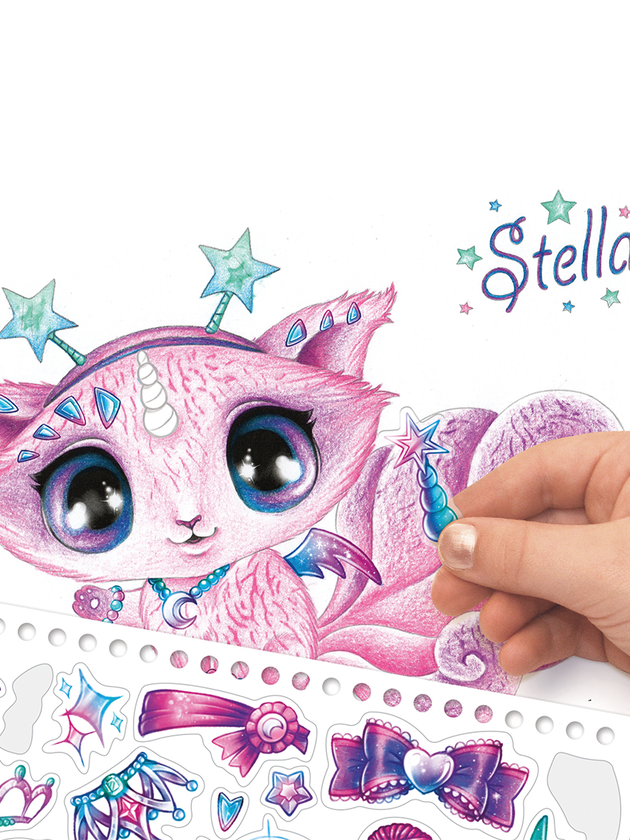 Раскраска для девочек Nebulous Stars "Мифики", набор для творчества, серия Space, 11141_NSDA - фото 3