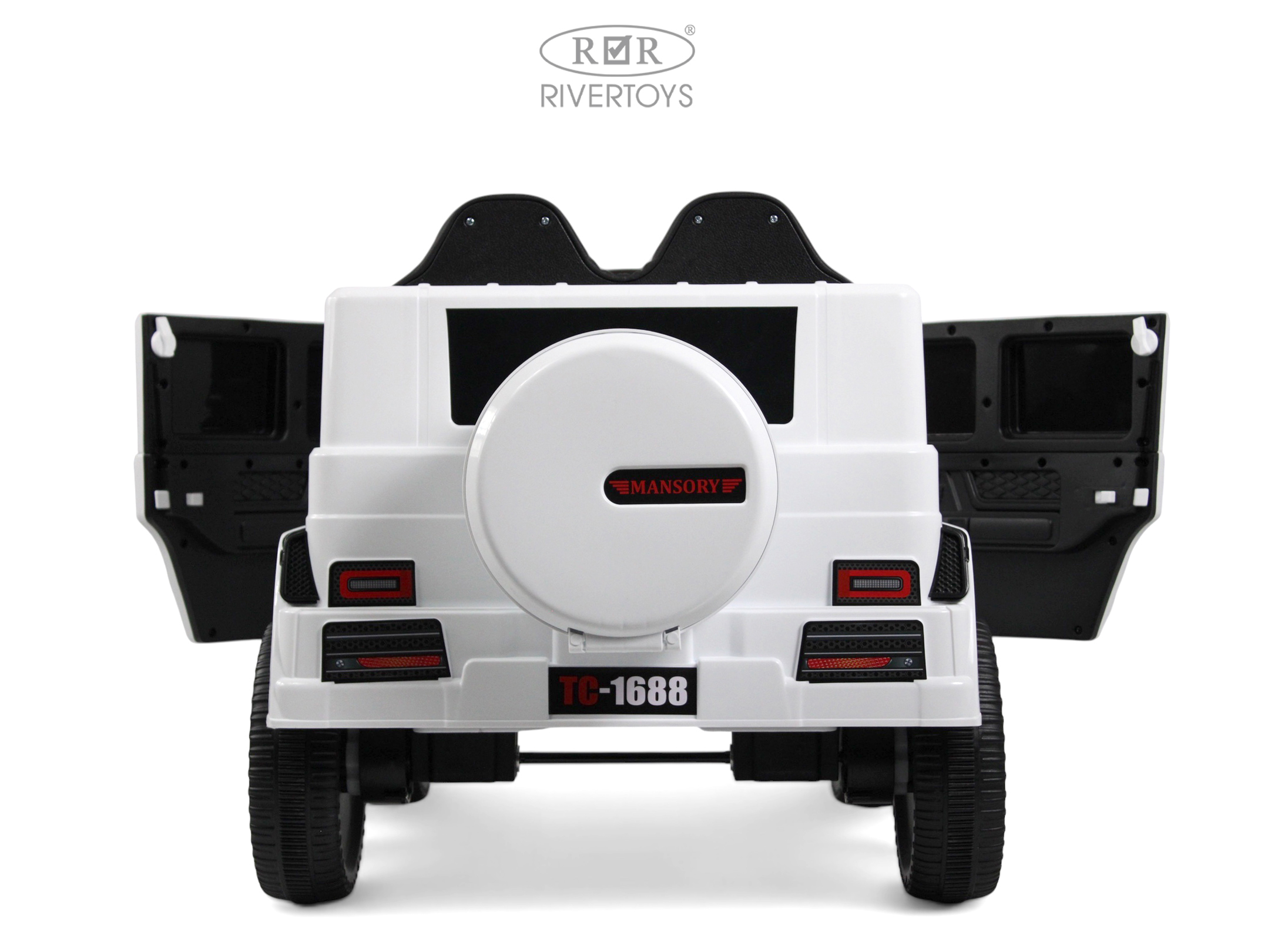 Электромобиль RIVERTOYS Mercedes Z111VO-WHITE С пультом ДУ - фото 16