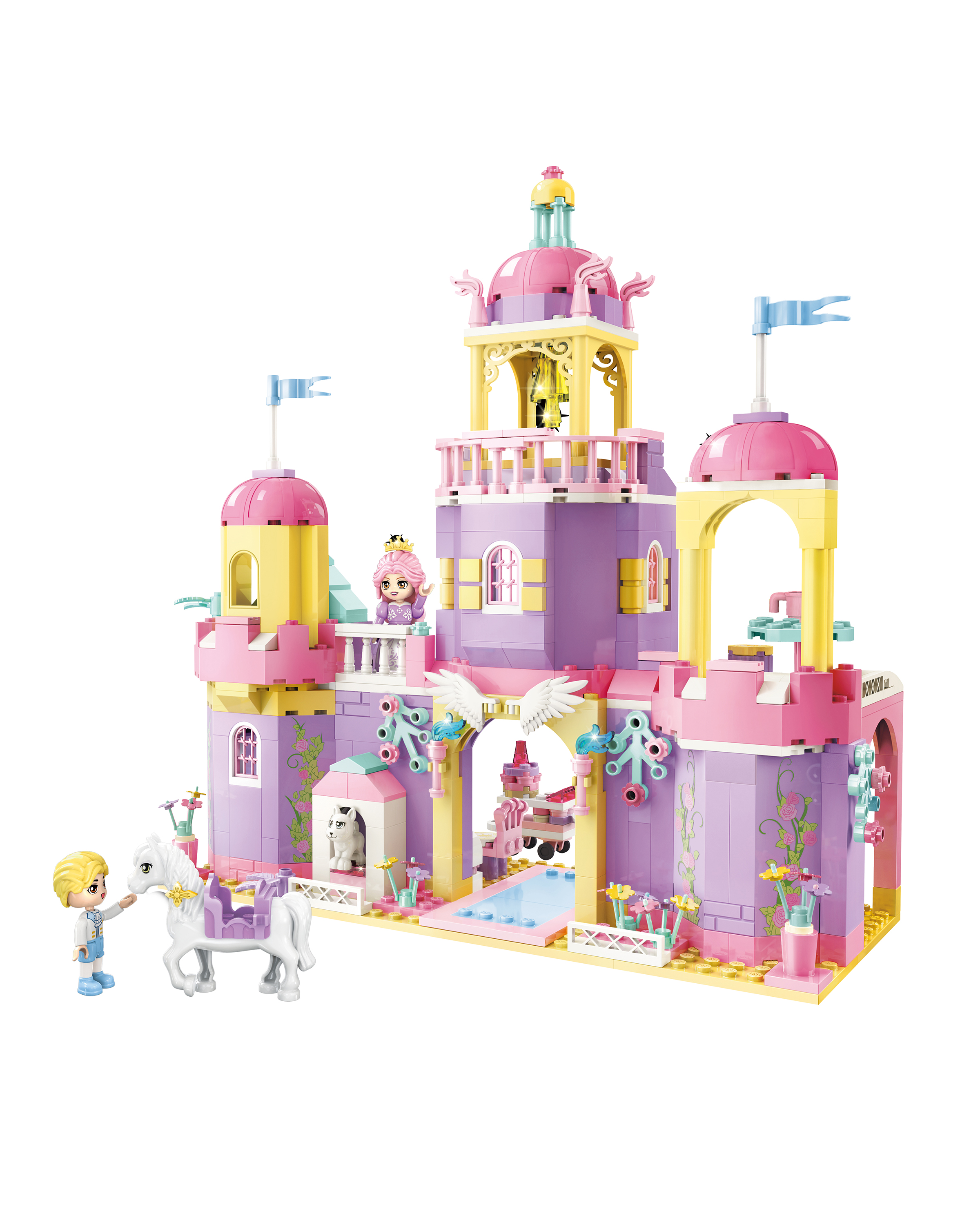 Конструктор QMAN День рождения принцессы 512 дет. - фото 1