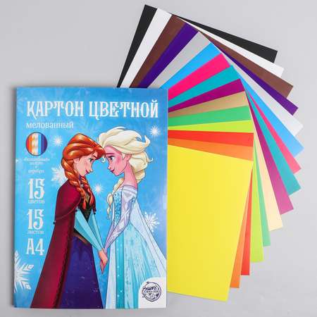 Цветной картон Disney 5 лист.