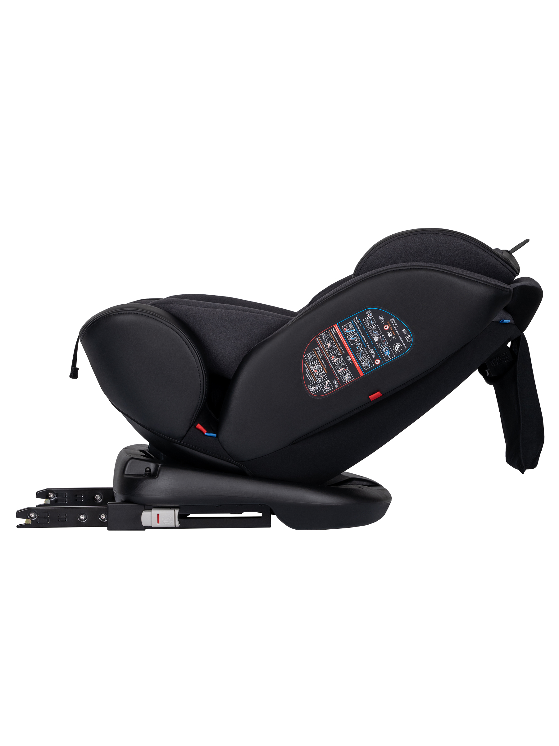 Автокресло Indigo Aero, черный Isofix 0+/1/2/3 (0-36 кг) - фото 6