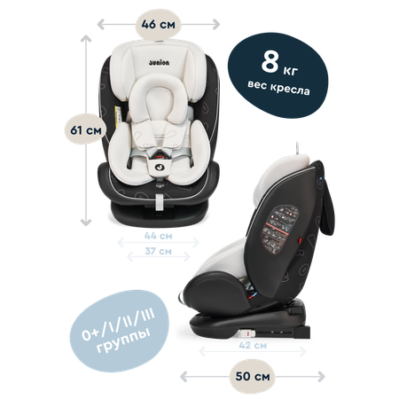 Автокресло Junion Odri Isofix 0+/1/2/3 (0-36 кг)