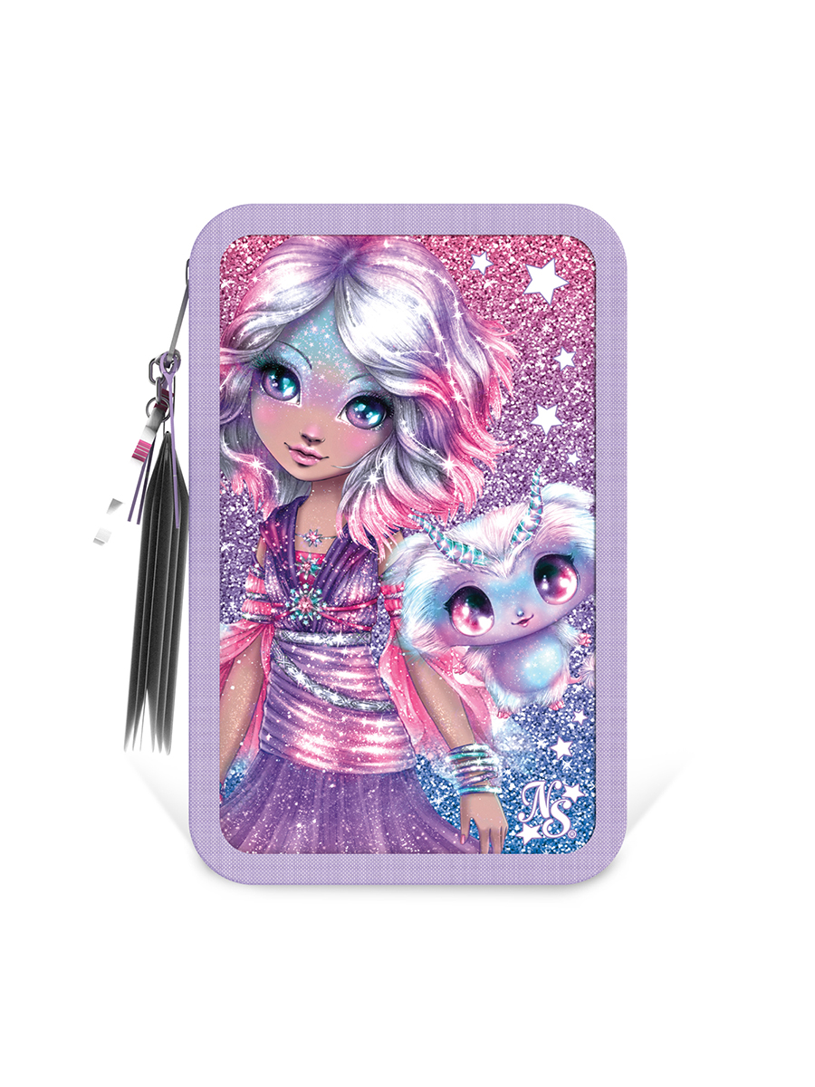 Пенал книжка Nebulous Stars Estrelia (сиреневый) - фото 5