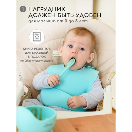 Нагрудник Miyoumi силикон