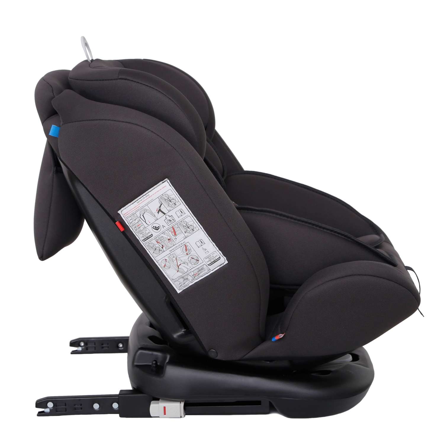Автокресло Babyton Multi-Stage Black-Grey Isofix 0+/1/2/3 (0-36 кг) - фото 19