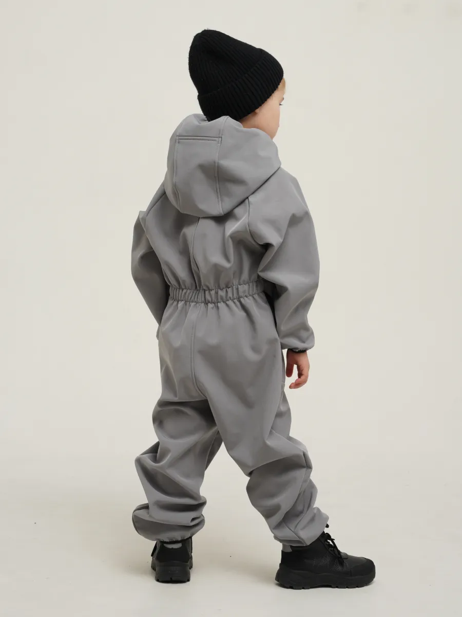 Комбинезон Супер Пупс Комб/сф/окант/серый - фото 17