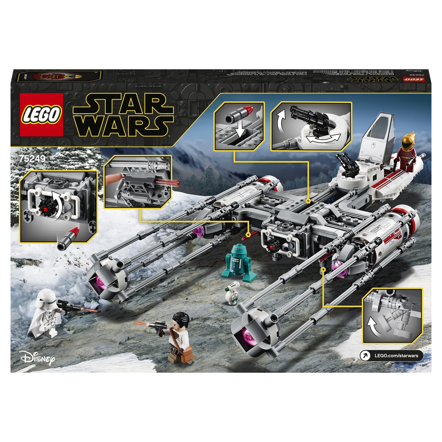 Конструктор LEGO Star Wars Звездный истребитель типа Y - фото 3