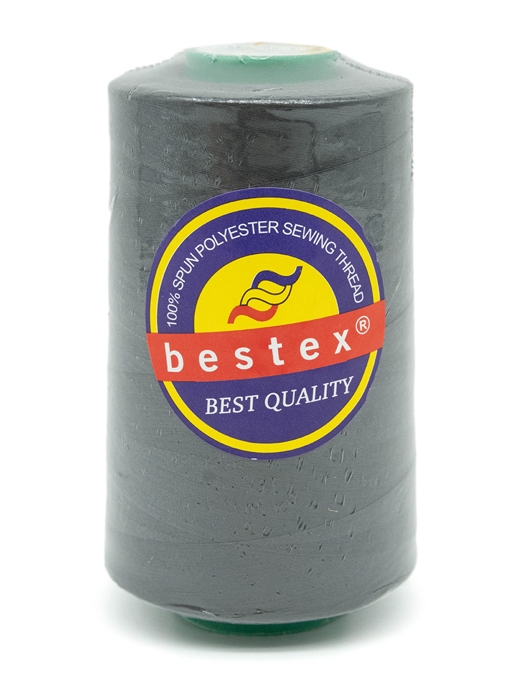 Нитки Bestex промышленные универсальные для шитья 40/2 5000 ярд 1 шт 187 светлый сажа - фото 9
