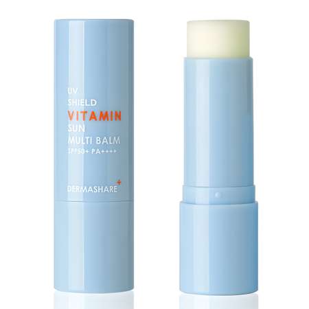 Солнцезащитный крем-стик DERMASHARE SPF 50+ антивозрастной эффект увлажнение против ожогов и пигментации с центеллой 11 г