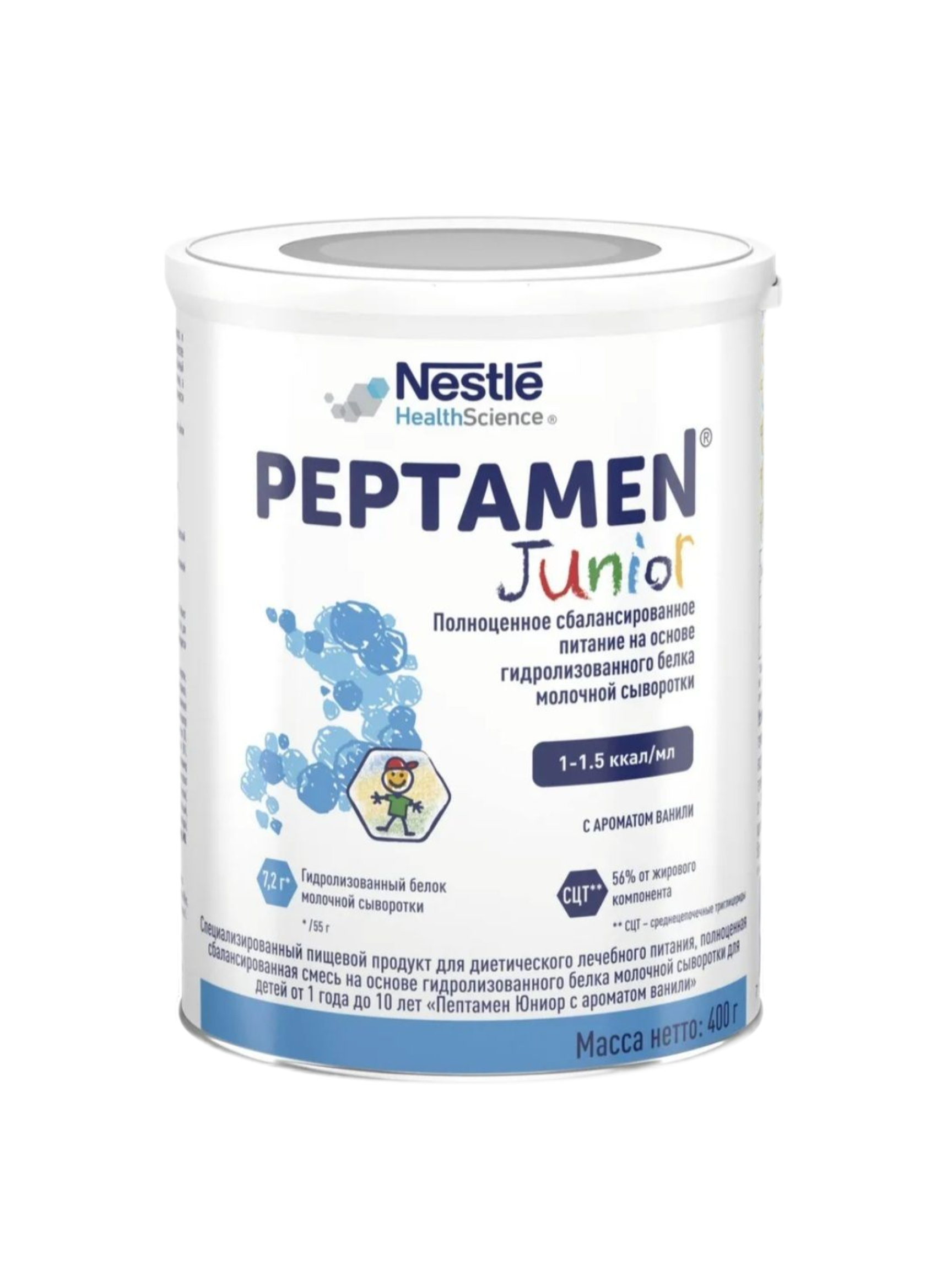 Детское питание Nestle Health Science Пептамен джуниор 400гр - фото 2