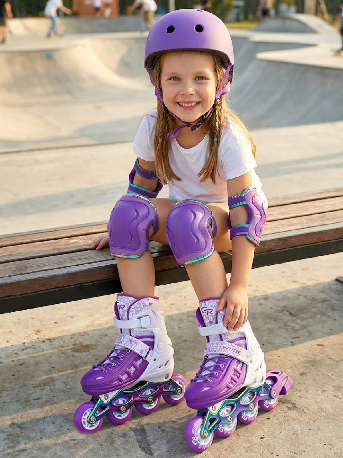 Роликовые коньки CITYRIDE M 34-38 - фото 6