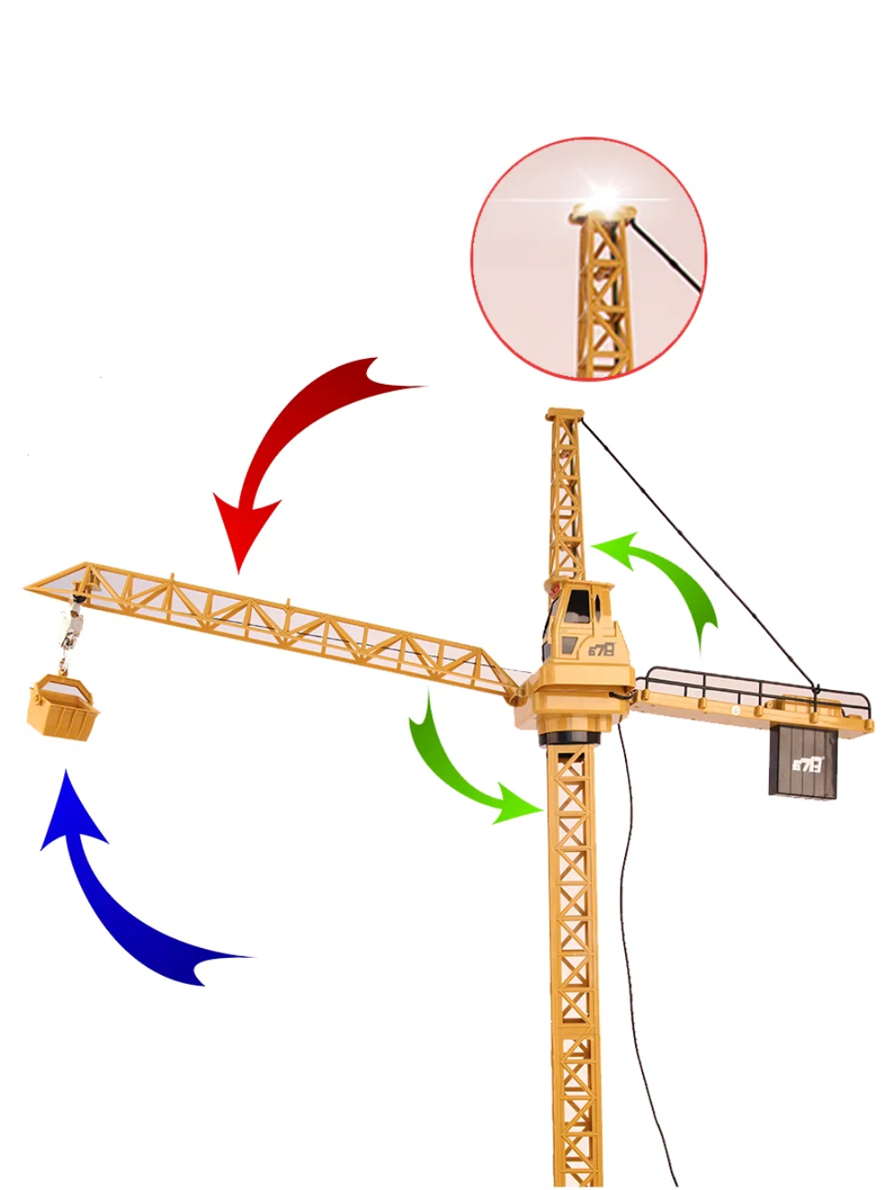Подъемный кран РУ Zhorya 128 см - фото 3
