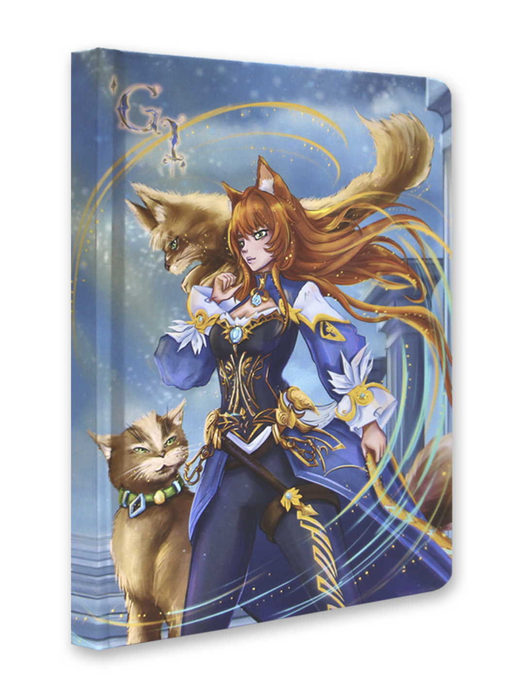 Скетчбук Проф-Пресс блокнот В стиле Genshin Impact А5 80 лист. 1 шт. - фото 5