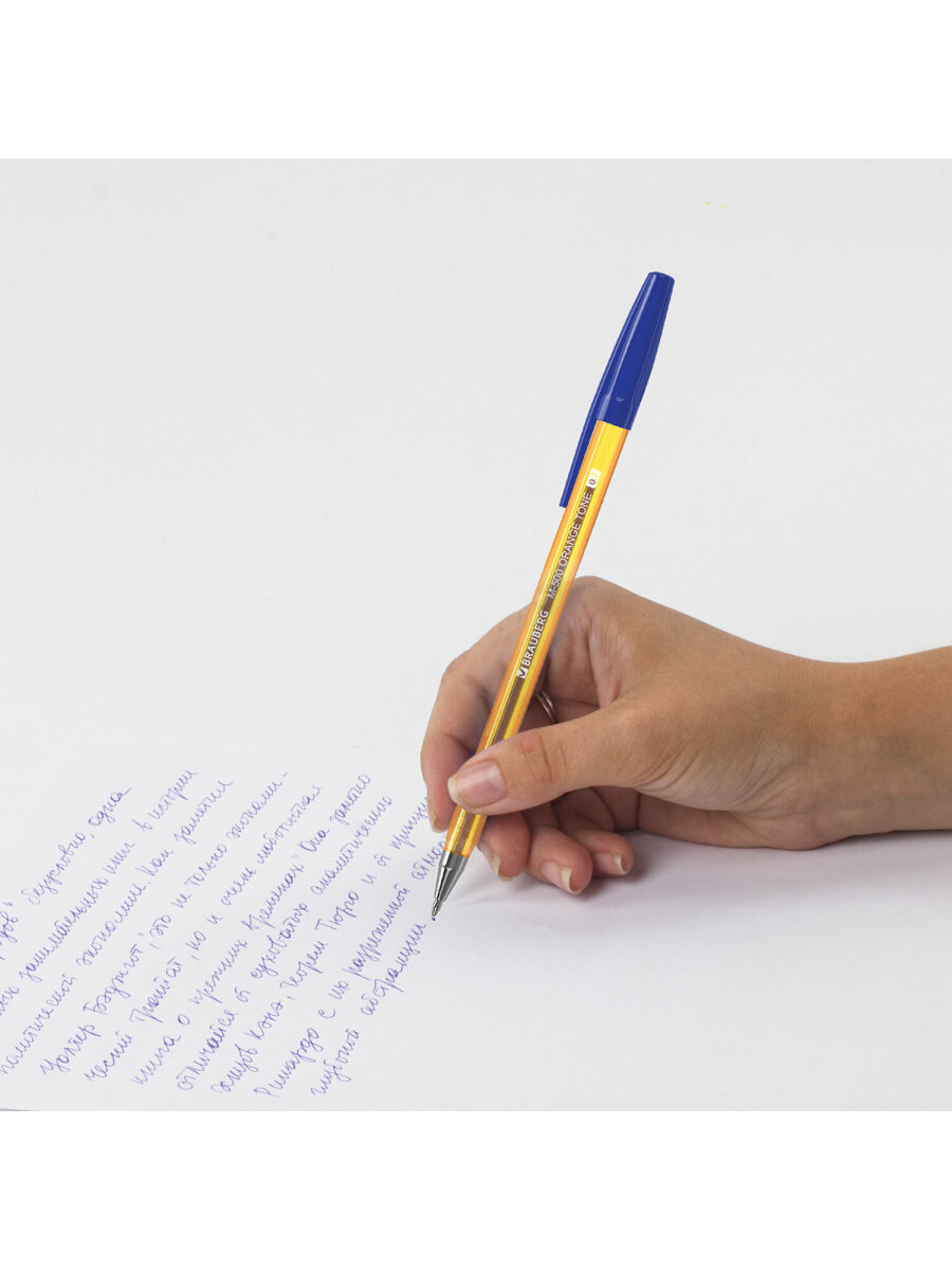 Ручка шариковая Brauberg 50 шт. - фото 13