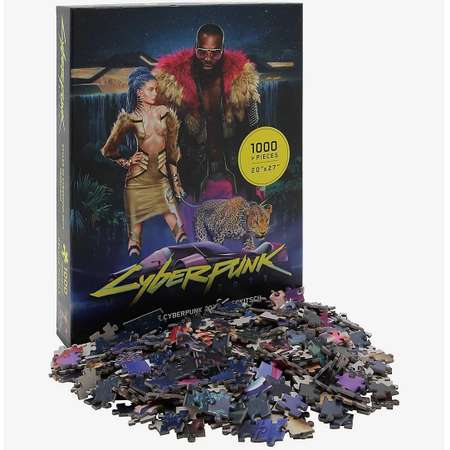 Пазл Cyberpunk 2077 классический