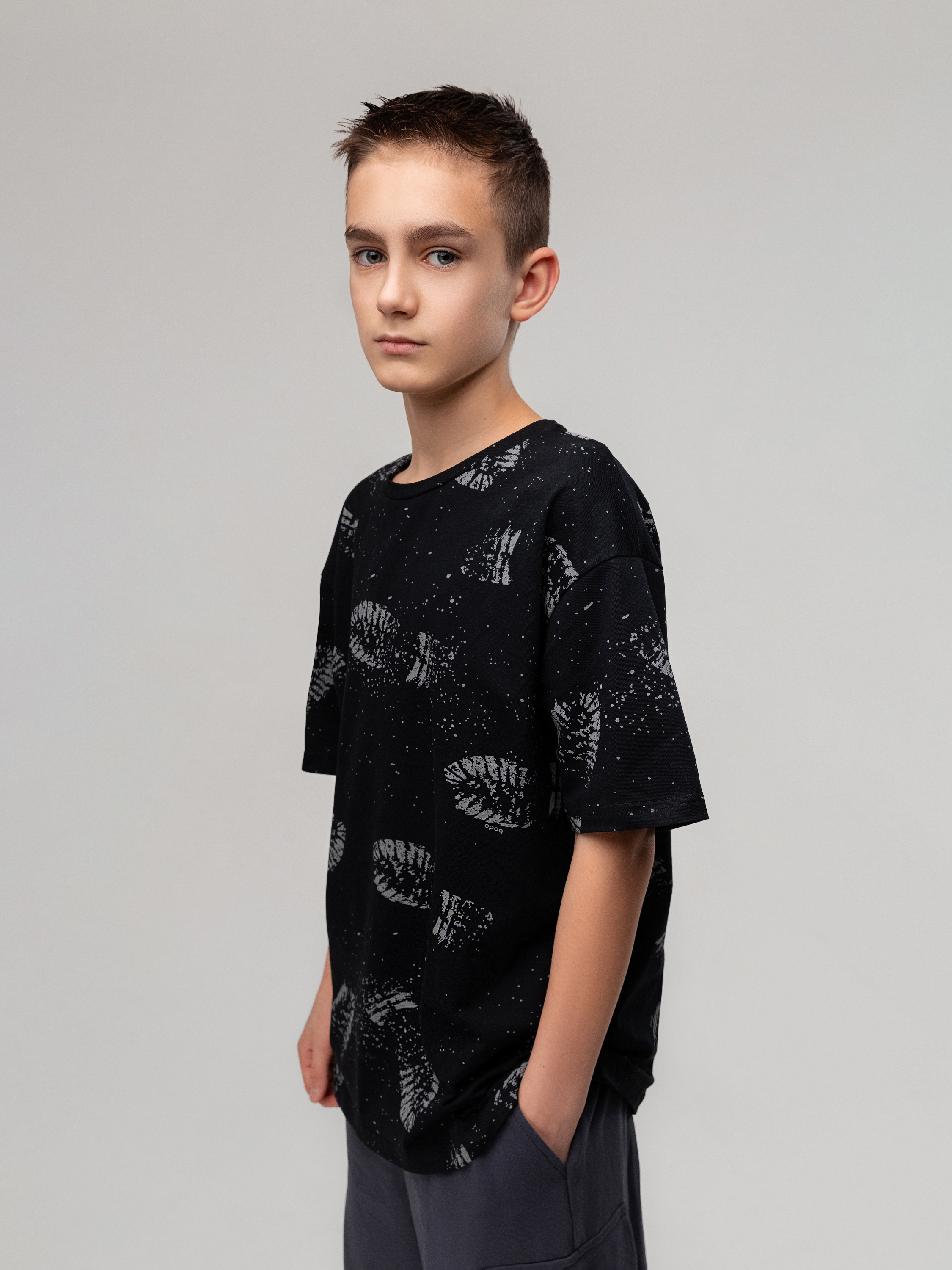 Футболка Bodo 36-99MU_черный (серый) - фото 6