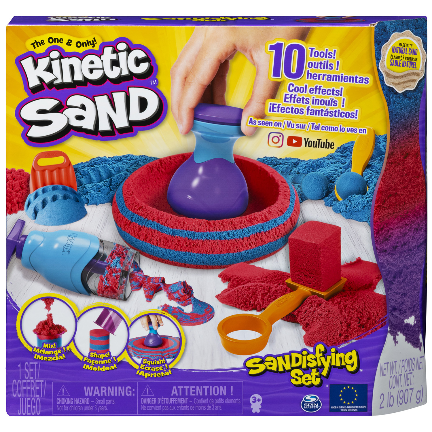 Кинетический песок Kinetic Sand - фото 1
