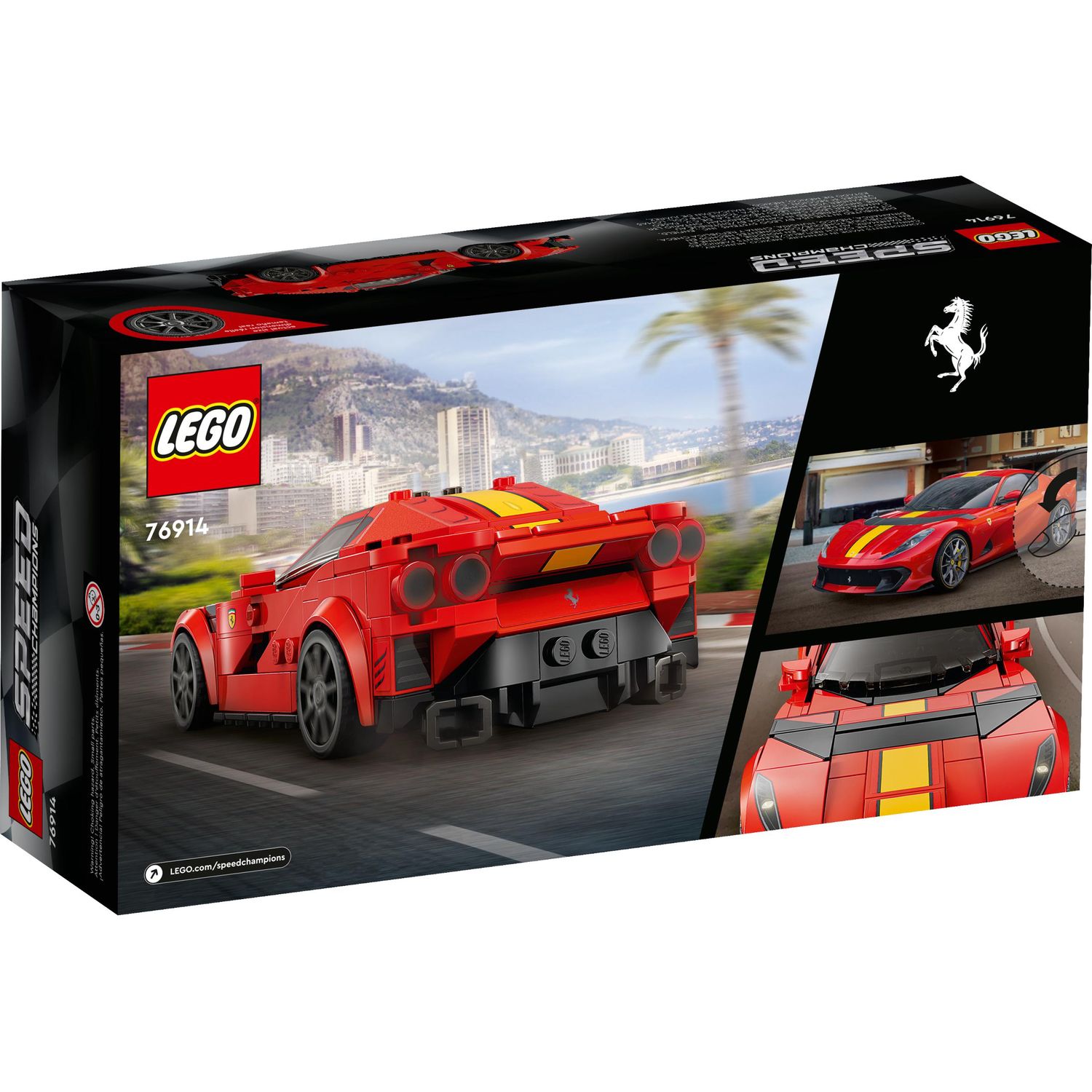 Конструктор LEGO Speed Champions Ferrari 812 Competizione 261 дет. - фото 8