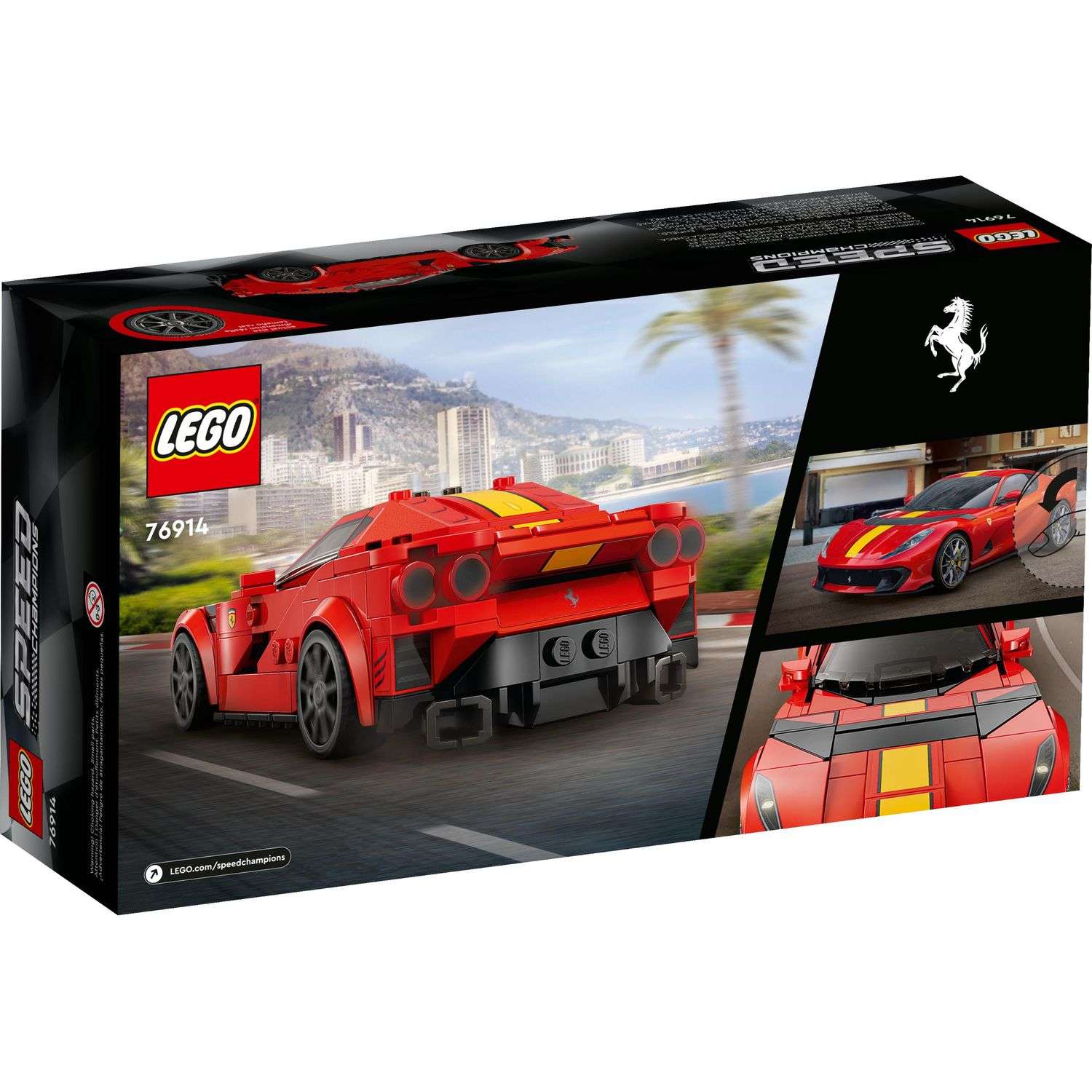 Конструктор LEGO Speed Champions Ferrari 812 Competizione блочный - фото 8