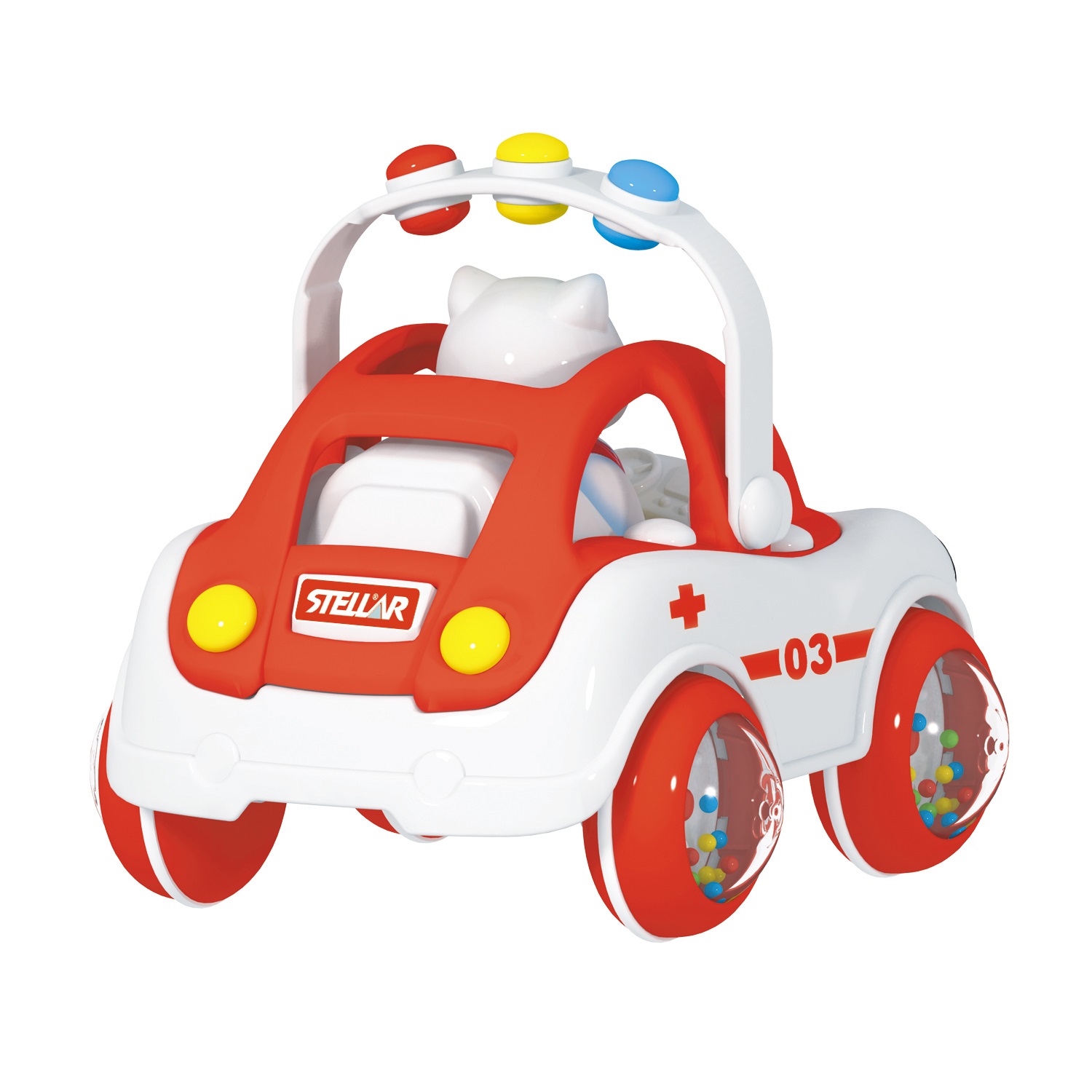 Скорая помощь STELLAR Машинка Ватрушка.Скорая - фото 2