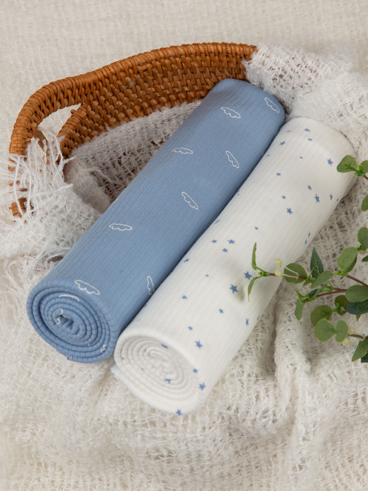 Пелёнка inlovery трикотаж 85х100 см 2 шт. - фото 3