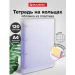 Тетрадь со сменным блоком Brauberg клетка 120 лист.