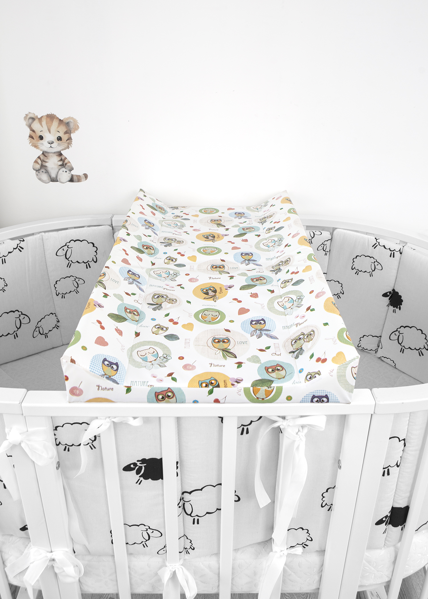 Пеленальная доска БОНЯМ совы - фото 6