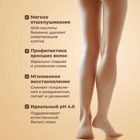 Крем после депиляции YesMix от вросших волос и раздражения, 200 мл