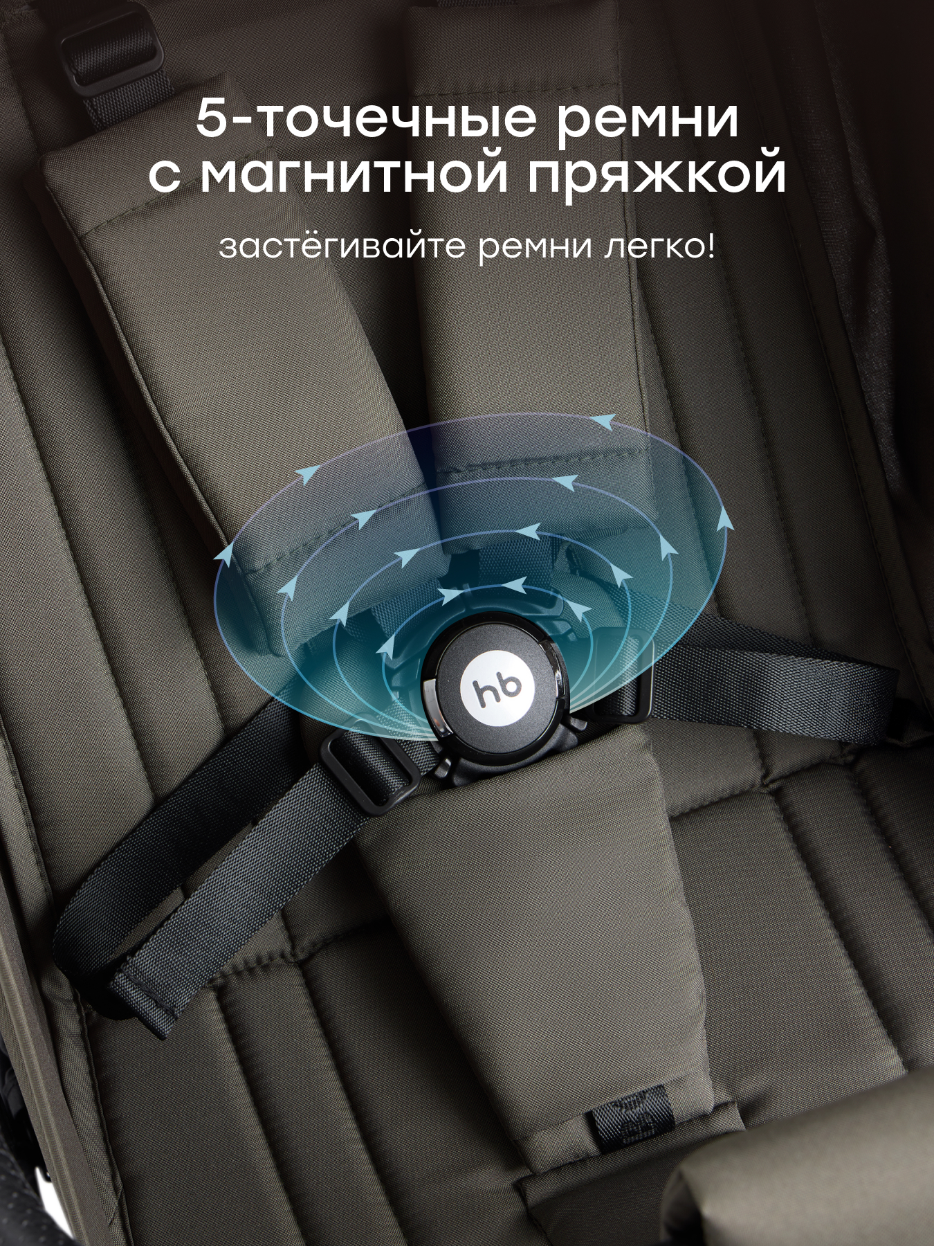 Коляска прогулочная Happy Baby Aira зеленый - фото 9