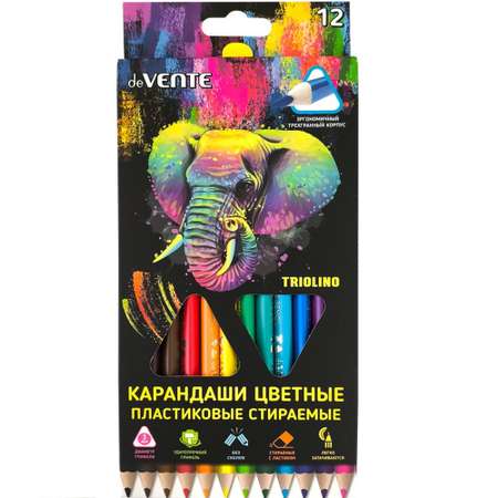 Карандаши цветные deVENTE 12 шт.