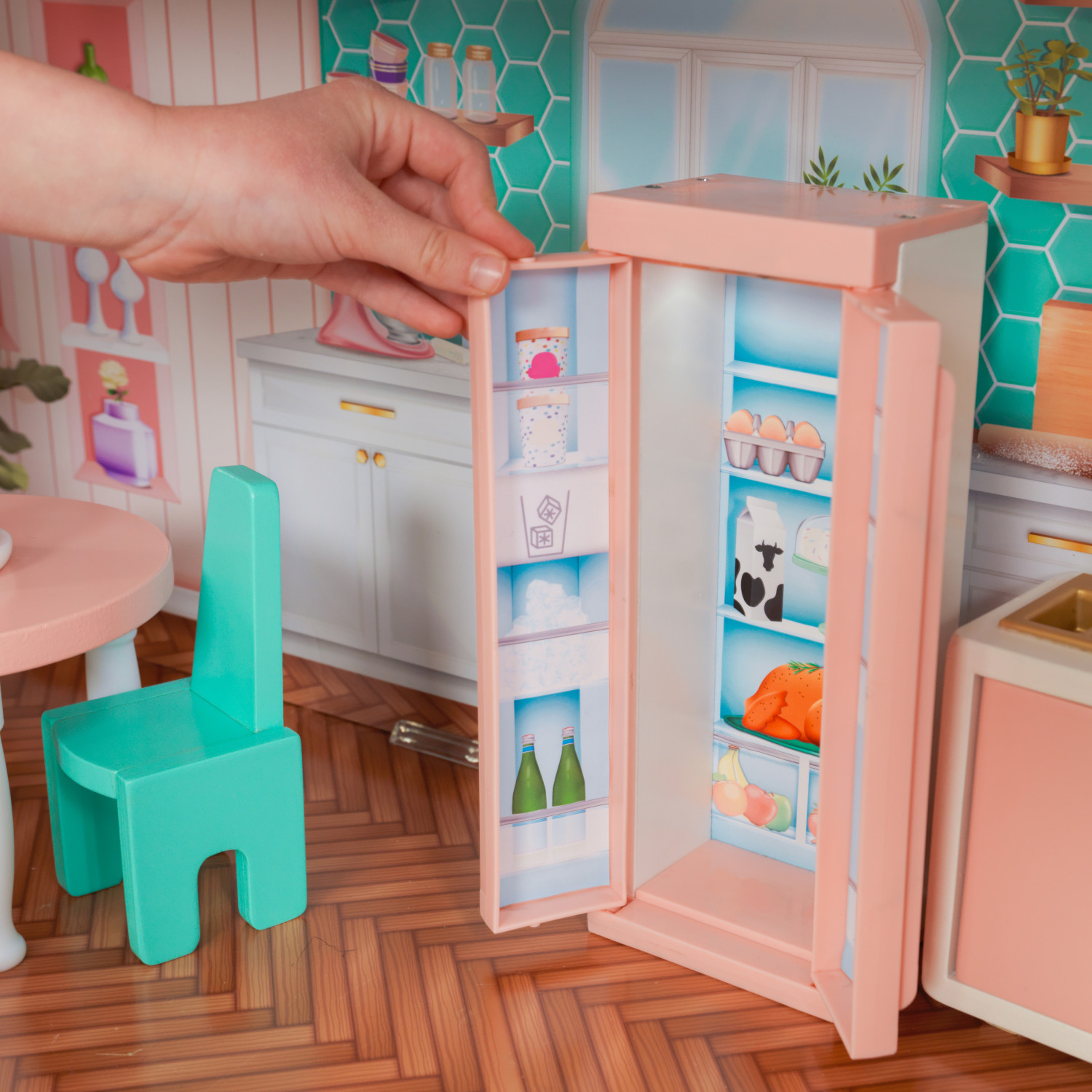 Домик для кукол KidKraft с мебелью 65986_KE - фото 7